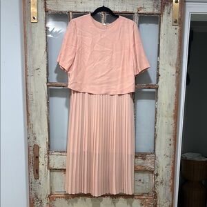 Elegant Peach Dress